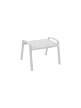 Tabouret Elegance Alu/TPEP - Blanc