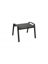 Tabouret Elegance Alu/TPEP - Graphite/Noir mat