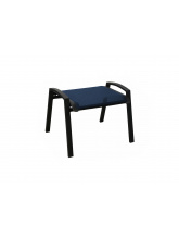 Tabouret Elegance Alu/TPEP - Graphite/Bleu