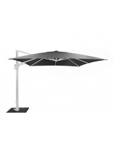 PARASOL DEPORTE ELIOS 3x3/8 ORIENTABLE ALU/SUNBRELLA - BLANC/GRAPHITE 119