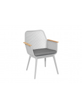 Fauteuil Maestro Monobloc - Blanc/Graphite