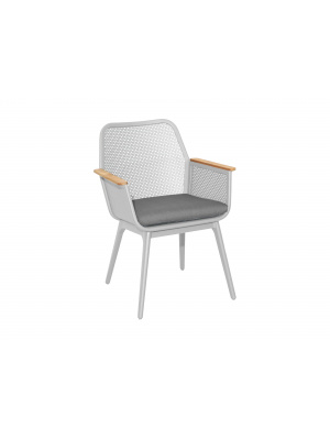 Fauteuil Maestro Monobloc - Blanc/Graphite