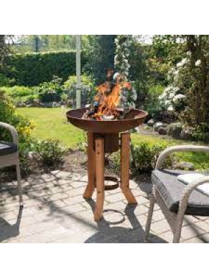 RedFire Handmade Fire Pit Woody