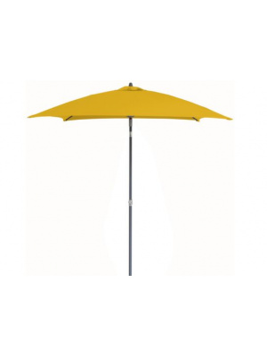 Parasol carré fibre de verre 2x2 curry