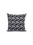 COUSSINS MOTIF 45X45 ROND NOIR