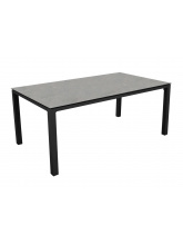 Table STONEO 180 ALU/KEDRA - GRAPHITE/LUCCA