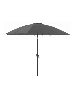 Parasol droit pagode 300 manivelle inclinable Grey/Gris