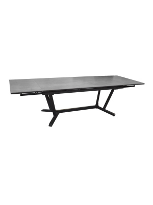 Table Vita 180/280 graphite/lucca