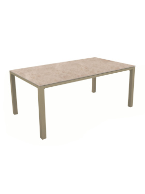 Table Stoneo 180 fixe sand