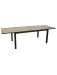 Table Alice 170/270 graphite/bois