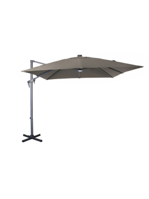 Parasol Roma 2.7 led taupe