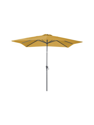 Parasol droit tilt 2.5x2.5 manivelle grey/curry