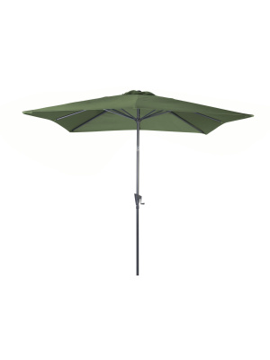 Parasol droit tilt 2.5x2.5 manivelle grey/kaki