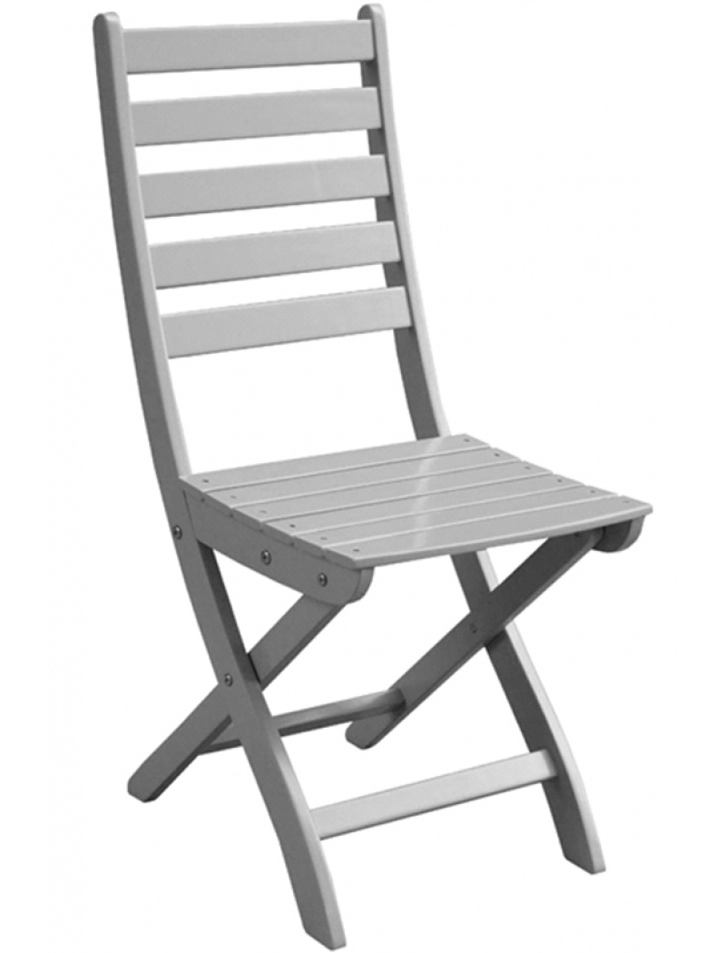 Chaise de jardin en eucalyptus FSC  chaise pliante Proloisirs Balcon