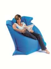 Pouf Sitonit Bleu électrique