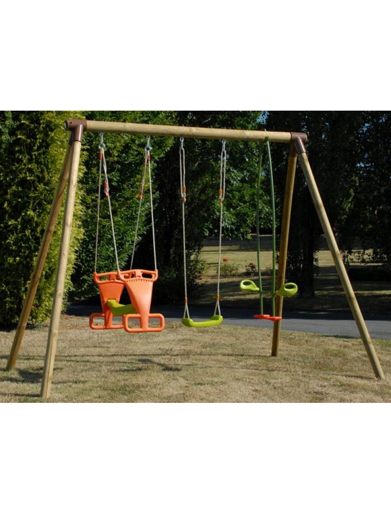 Jeu Exterieur Portique En Bois Tilleul Soulet Balancoire Jeu Exterieur Portique En Bois Tilleul Soulet Balancoire