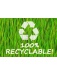 100% recyclable