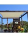 Pergola Eole blanc cassé 2
