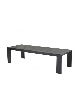 Table Ibiza 220 Alu noire