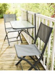 Table de balcon pliante Anthracite