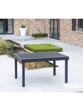 Table Modulo Verre Noire 6/10 personnes