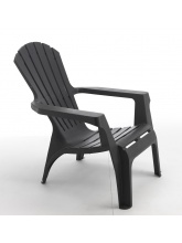 Fauteuil Adirondack anthracite