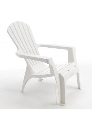 Fauteuil Adirondack blanc