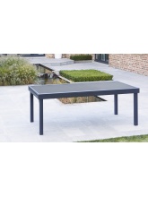 Table Modulo Verre Noire 8/12 personnes