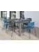 Chaise Haora Empilable Graphite