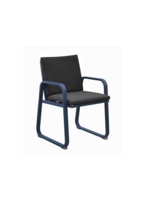 Fauteuil Antonino Fixe Bleu