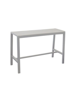 Table Haute Antonino Fixe Blanc