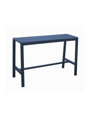 Table Haute Antonino Fixe Bleu