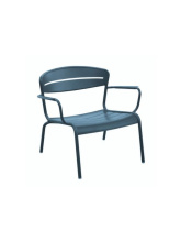 Fauteuil Lounge Haora Empilable Bleu