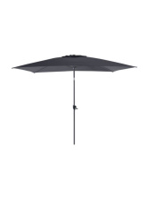 Parasol droit 3x2 manivelle inclinable grey