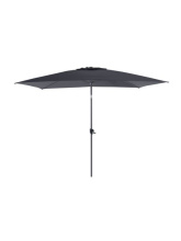 Parasol droit 3x2 manivelle inclinable grey