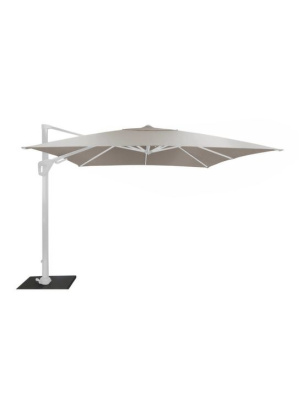 PARASOL_DÉPORTÉ ELIOS 3X3 ORIENTABLE BLANC BIRCH101