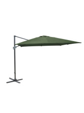 Parasol déporté 3x4 inclinable Grey Kaki