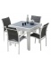 ensemble modulo 4 blanc gris perle wilsa